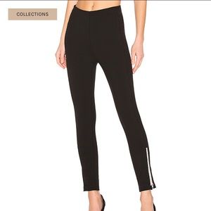 ZIPPER PANT IN BLACK